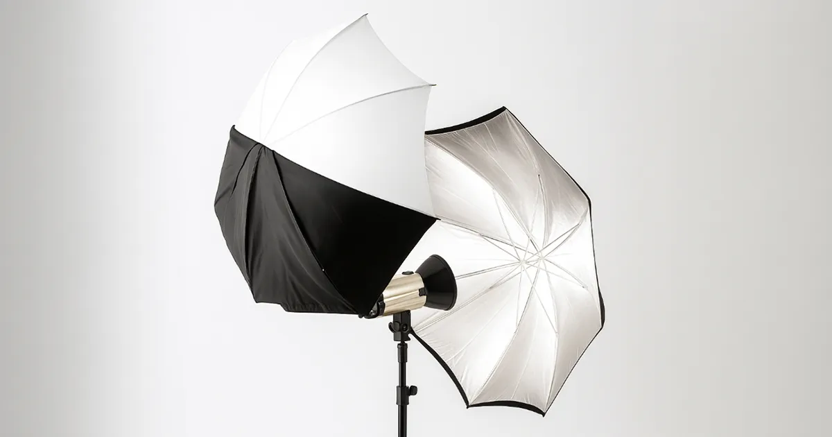 Reflective Umbrella Lighting for Product Photography