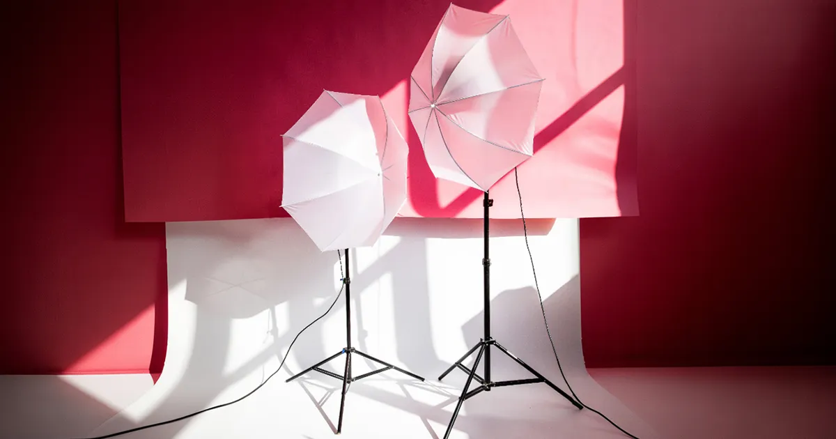 Umbrella Lights for Product Photography